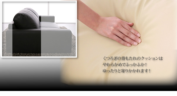 フロアソファ【Lex】レックス　二人掛け